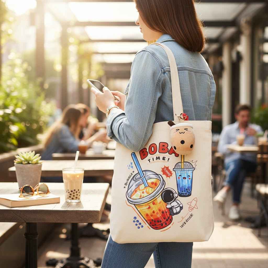 Boba Tote Bag Gift Set — product photo 12 of 22