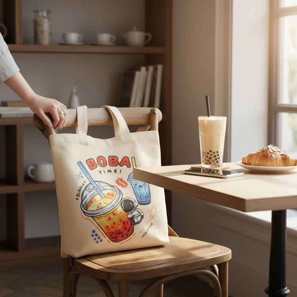 Boba Tote Bag Gift Set — product photo 14 of 22