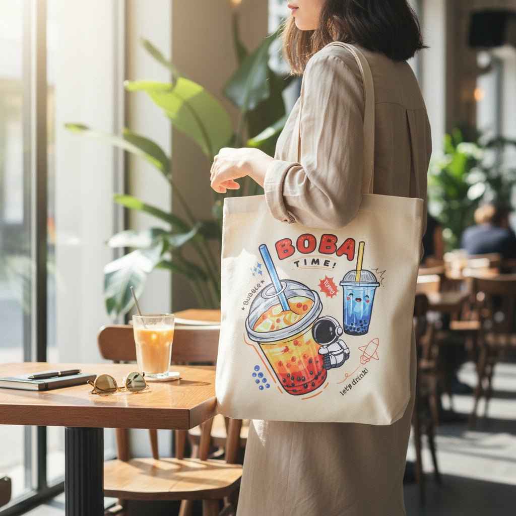 Boba Tote Bag Gift Set — product photo 15 of 22