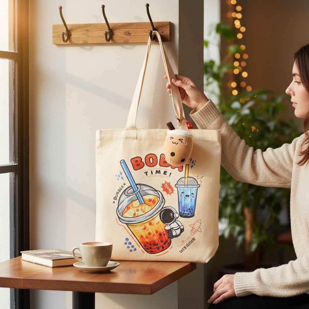 Boba Tote Bag Gift Set — product photo 16 of 22
