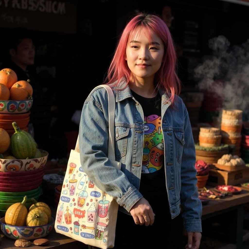 Boba Tote Bag Gift Set — product photo 10 of 22