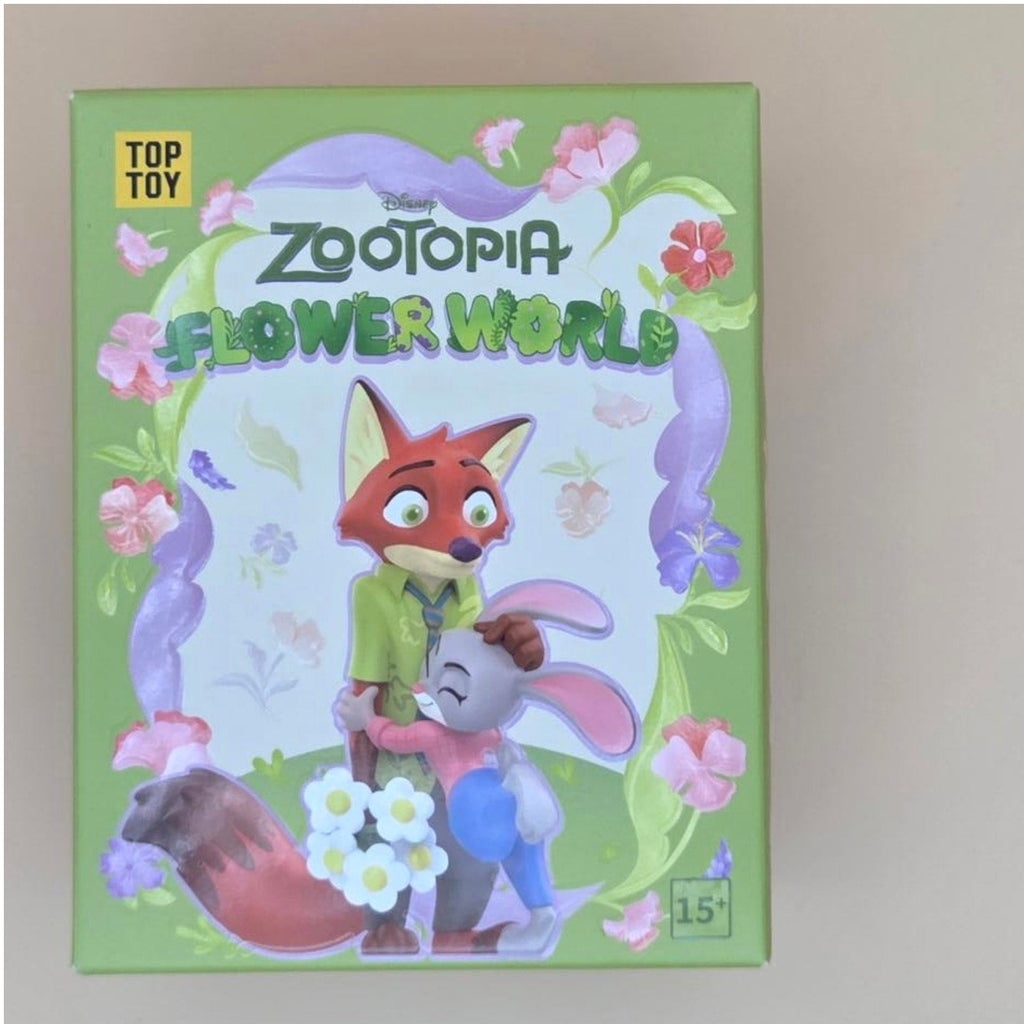 Zootopia Flower World Figure — "Flower Admiring Clawhauser" — product photo 2 of 3