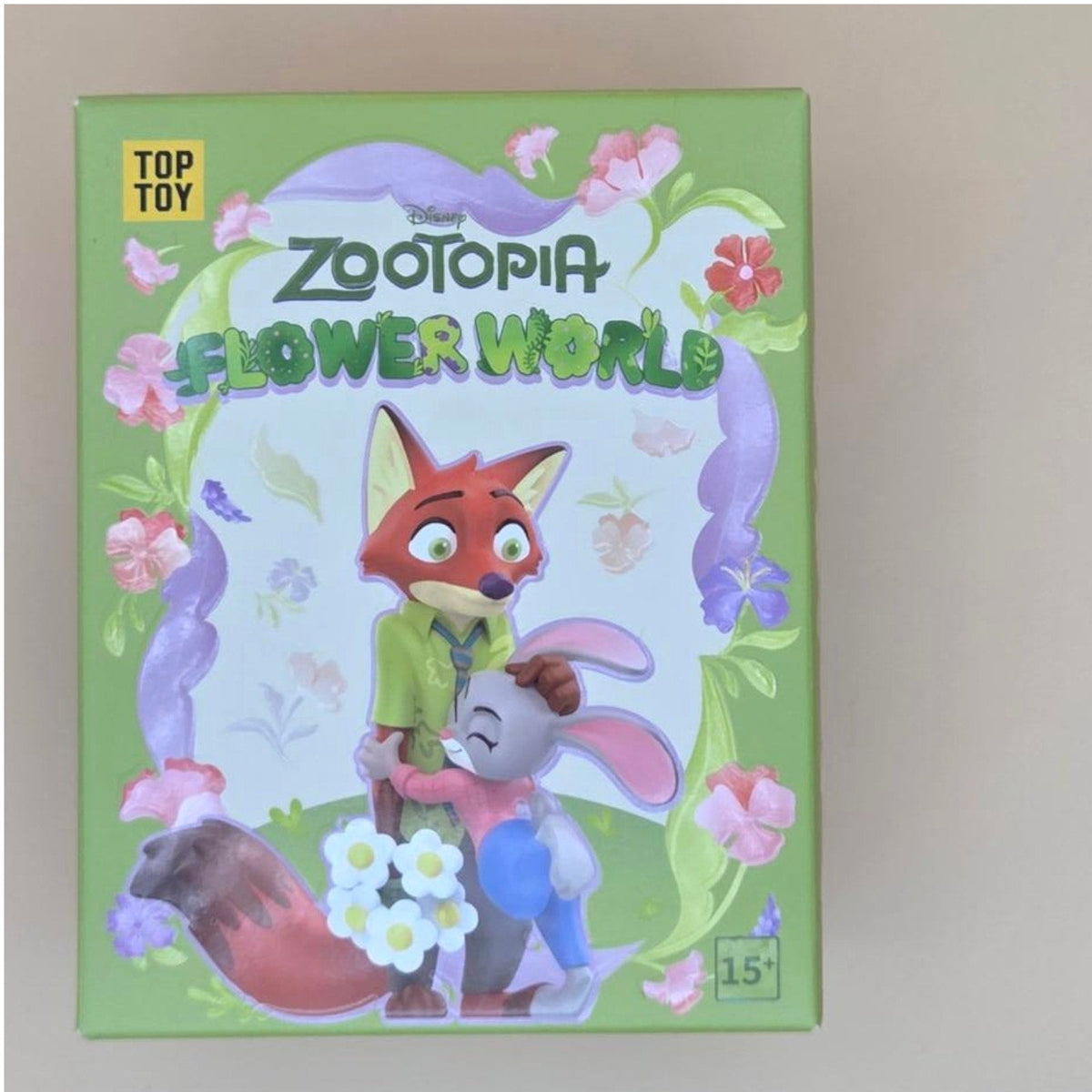 Zootopia Flower World Figure — "Flower Admiring Clawhauser" — product photo 2 of 3