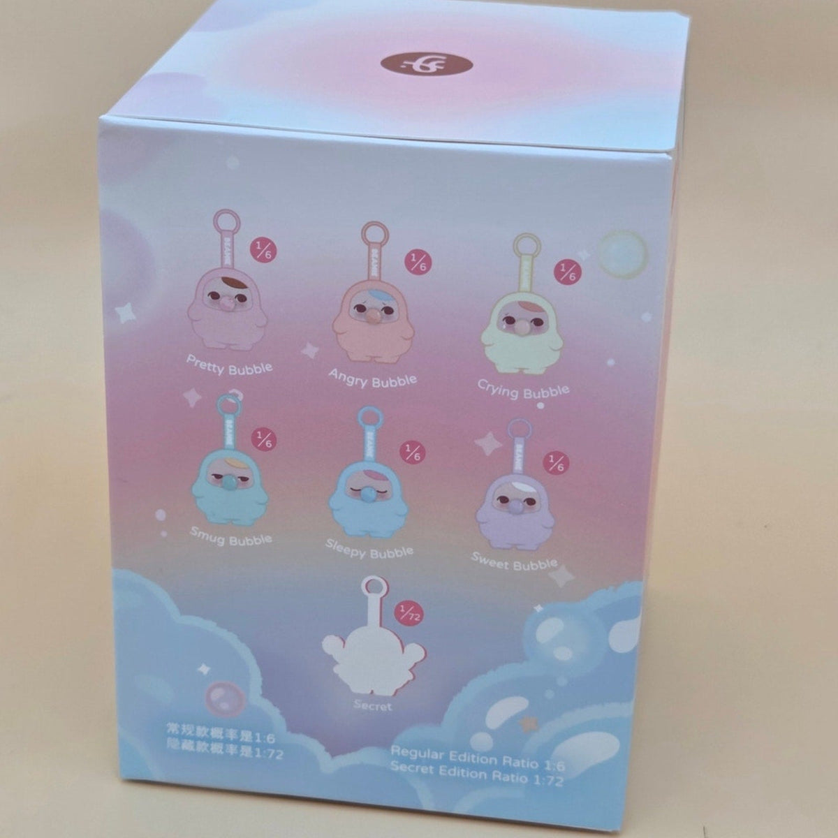 Pucky Beanie Bubble UP Figure — Angry Bubble — product photo 3 of 3