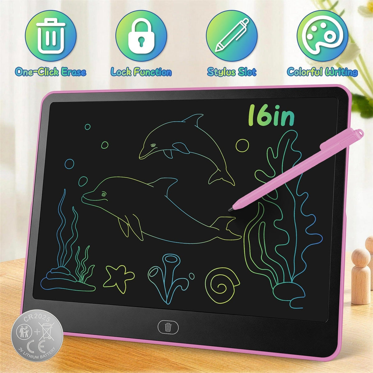 Doodle Dreams LCD Writing Tablet