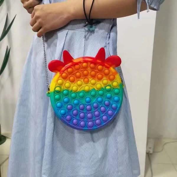 Cute Bag Pop Fidget: Squeeze-and-Go Buddy