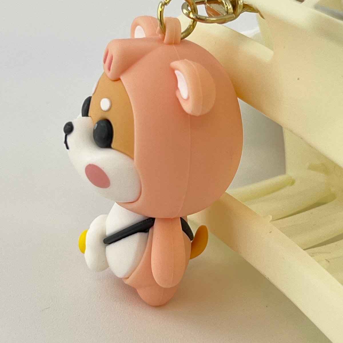 Shiba Inu Keychain in Pig Costume — product photo 4 of 9