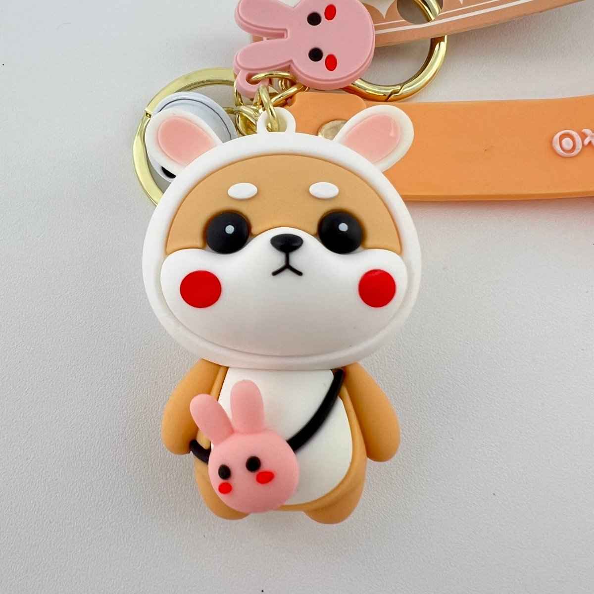 Bunny-Ear Shiba Keychain — product photo 8 of 9