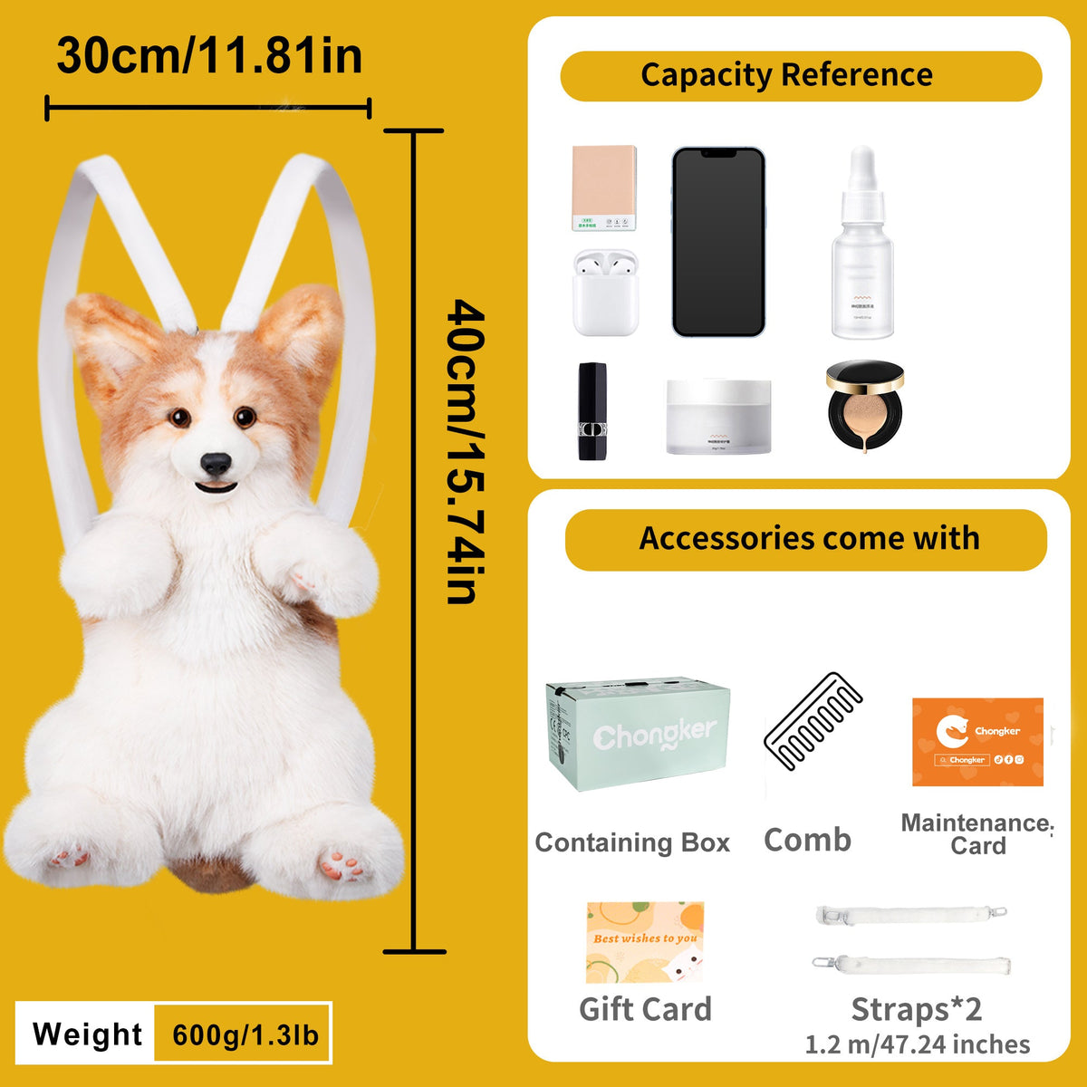 Corgi Backpack by Chongker, image 4 of 13