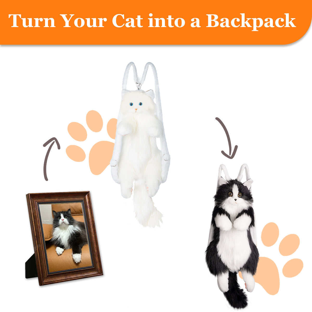 Creative Cat Backpacks-Wearable Fashion Companion Cats by Chongker, image 14 of 14