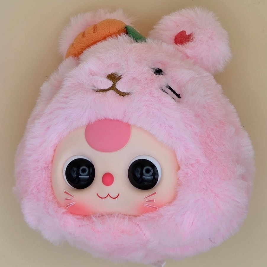 Baby Three Orange Cat Original Figure — Bunny — product photo 2 of 4