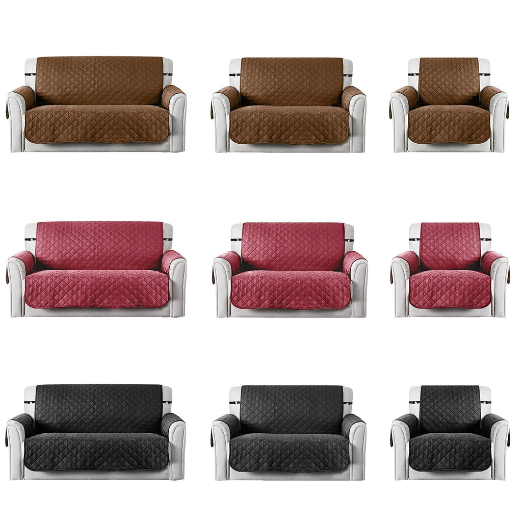Reversible Sofa Protector with Elastic Strap