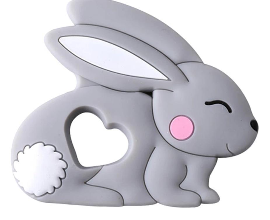 Bunny Silicone Baby Teether