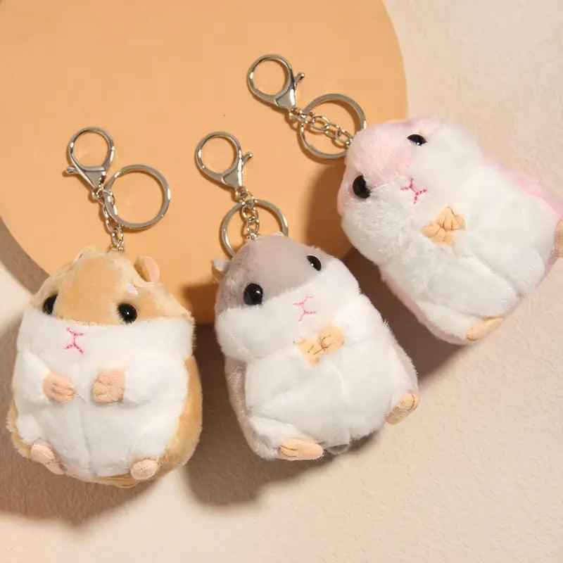Fluffy Hamster Bag Charm — product photo 2 of 15