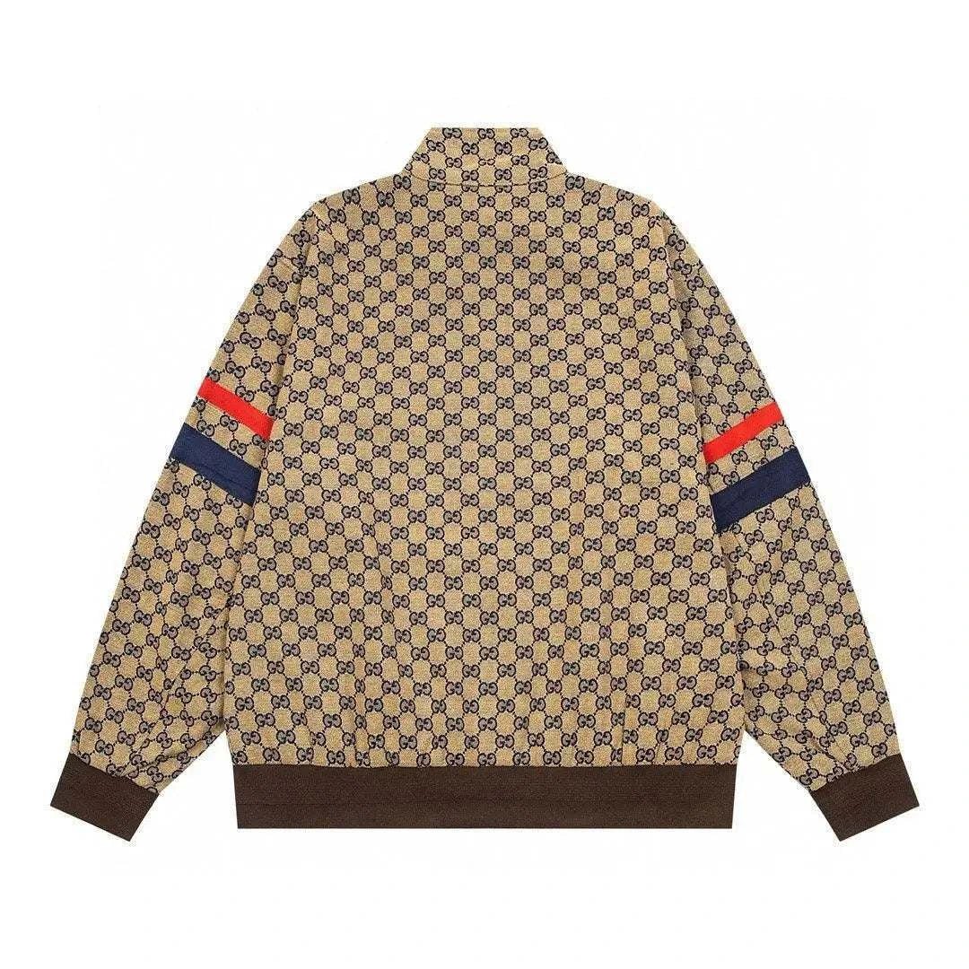 Gucci GG cotton canvas zip jacket - Maven Couture Inc