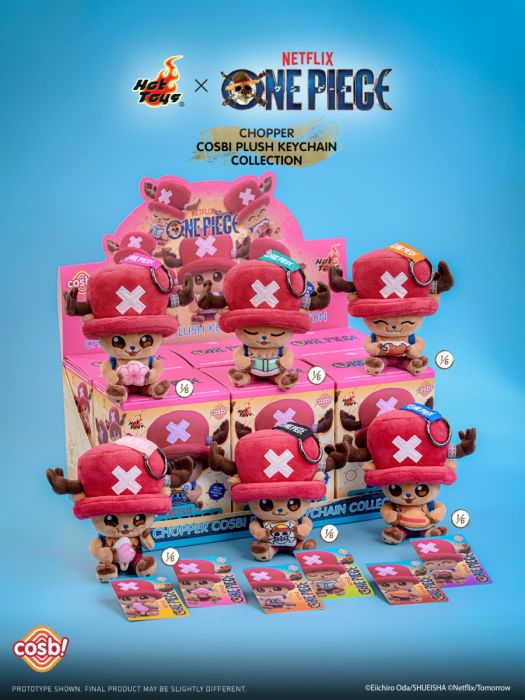 Tony Tony Chopper Cosbi Plush Keychain Blind Box