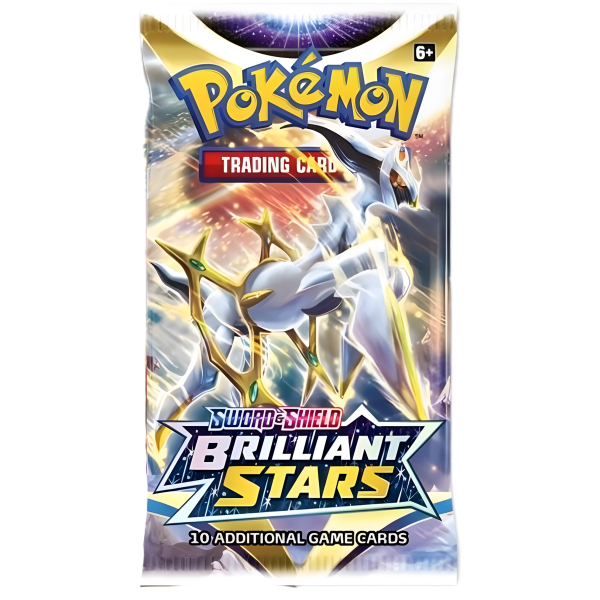 Pokémon TCG: Sword & Shield-Brilliant Stars Booster Pack [10 Cards]