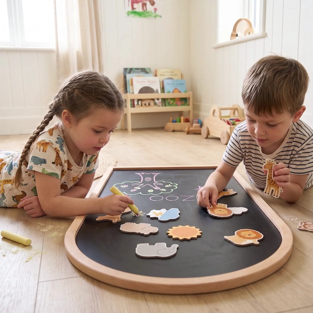 Tiny Land Double-Sided Arched Magnet Chalkboard — product image 3 of 14