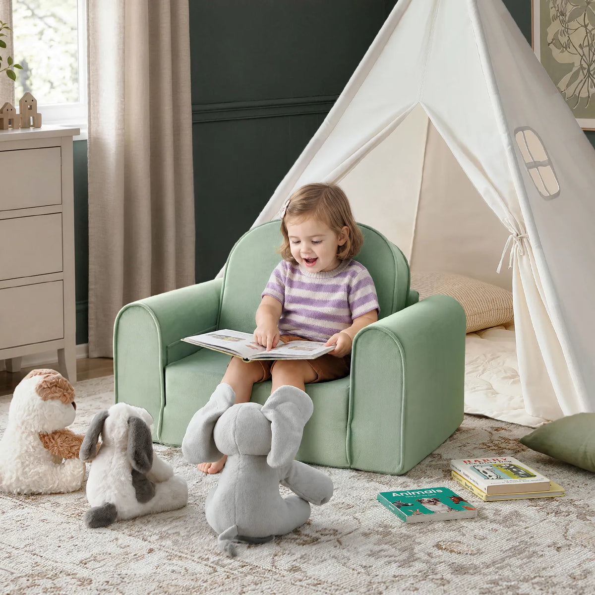 Tiny Land GentleSnug Kids Sofa Chair — product image 4 of 33