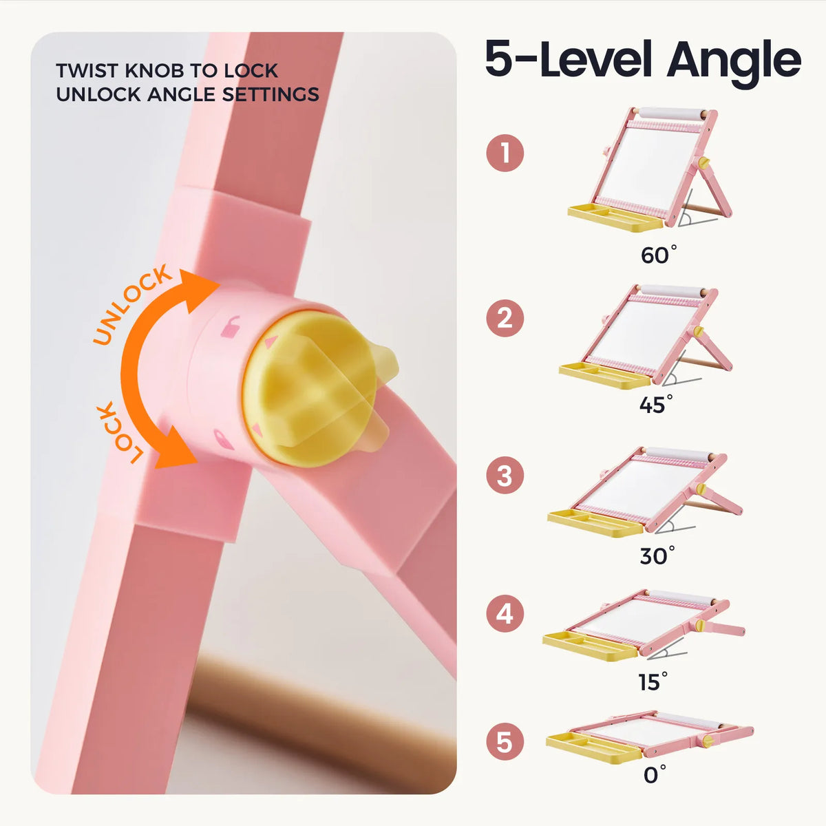 Tiny Land Double-Sided Magnetic Tabletop Easel — product image 4 of 29