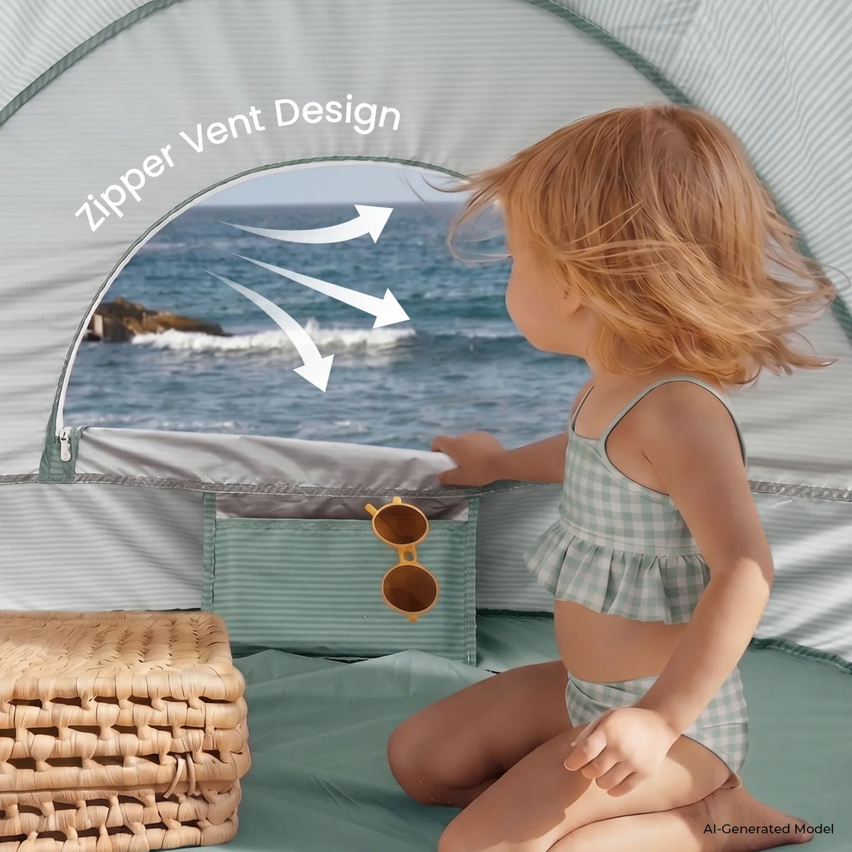 Tiny Land 3-in-1 Baby Beach Tent — product image 4 of 27