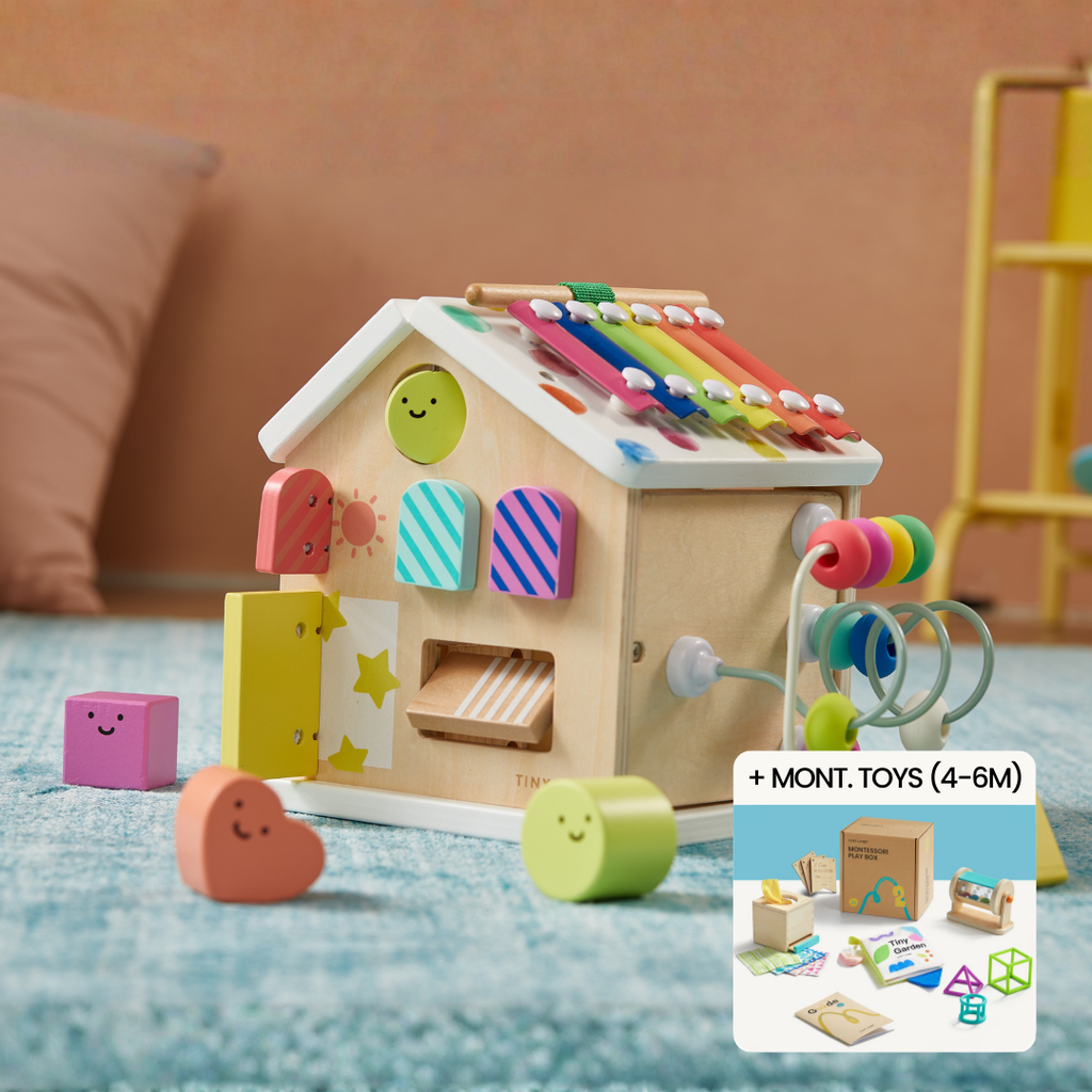 Tiny Land Montessori Play Box & Rainbow Activity Cube — product image 1 of 20