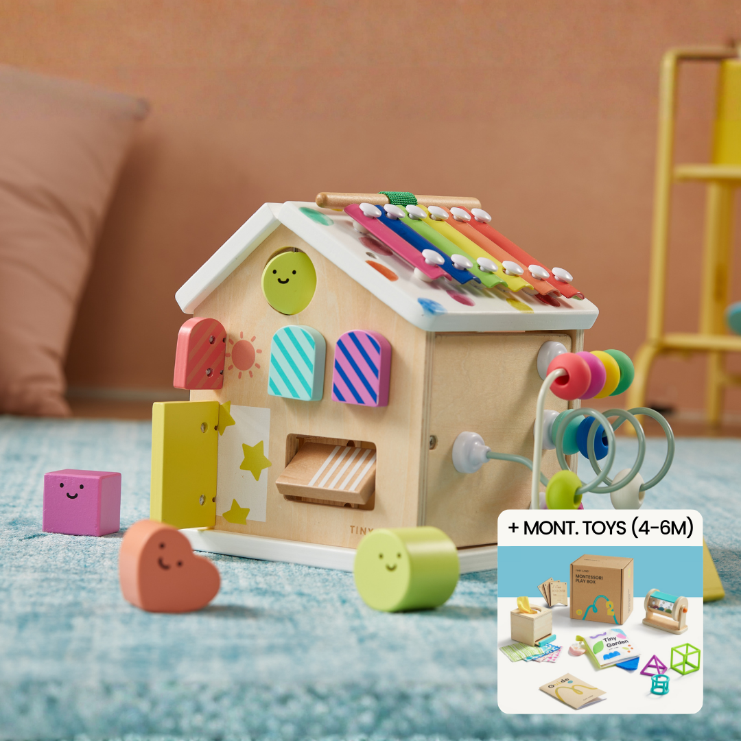 Tiny Land Montessori Play Box & Rainbow Activity Cube — product image 1 of 20