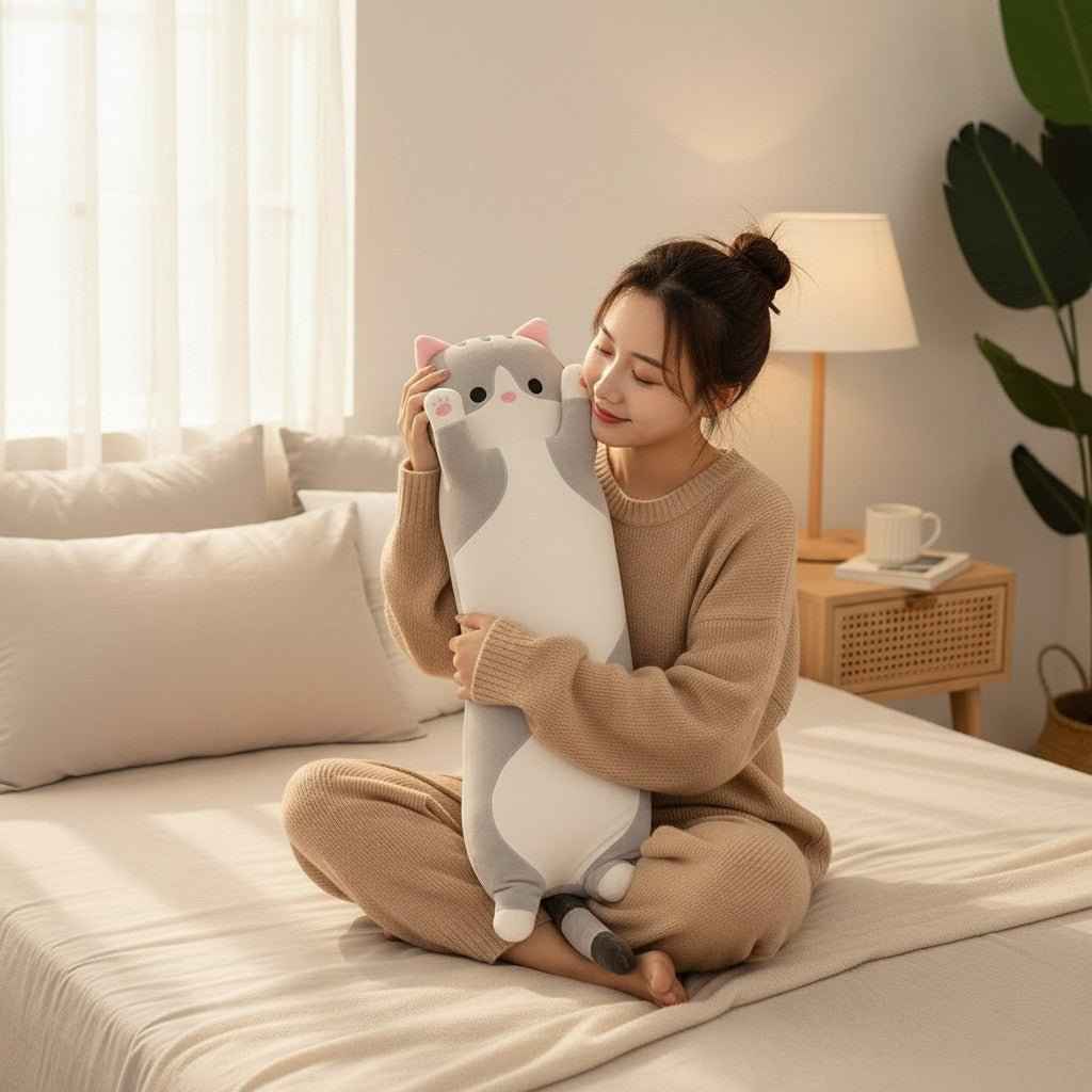 Long Cat Plush Pillow – 26 Inch — product photo 4 of 12