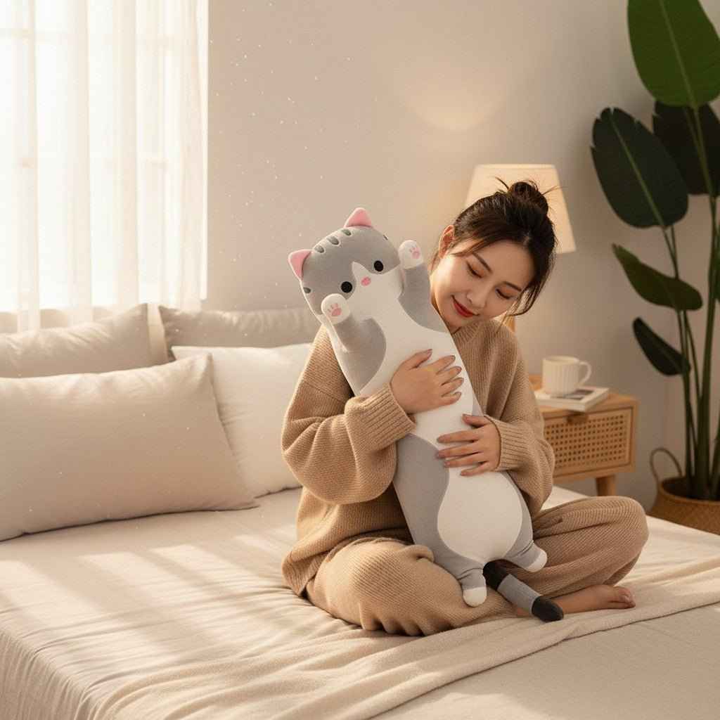 Long Cat Plush Pillow – 26 Inch — product photo 6 of 12