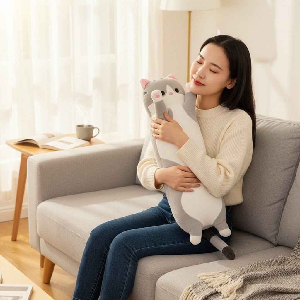 Long Cat Plush Pillow – 26 Inch — product photo 8 of 12