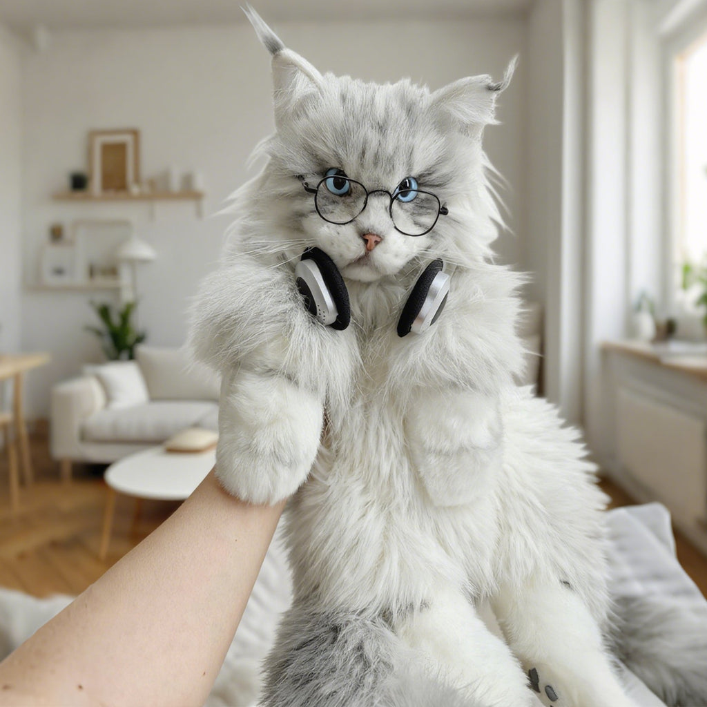 Silver Maine Coon Backpack by Chongker, image 1 of 12
