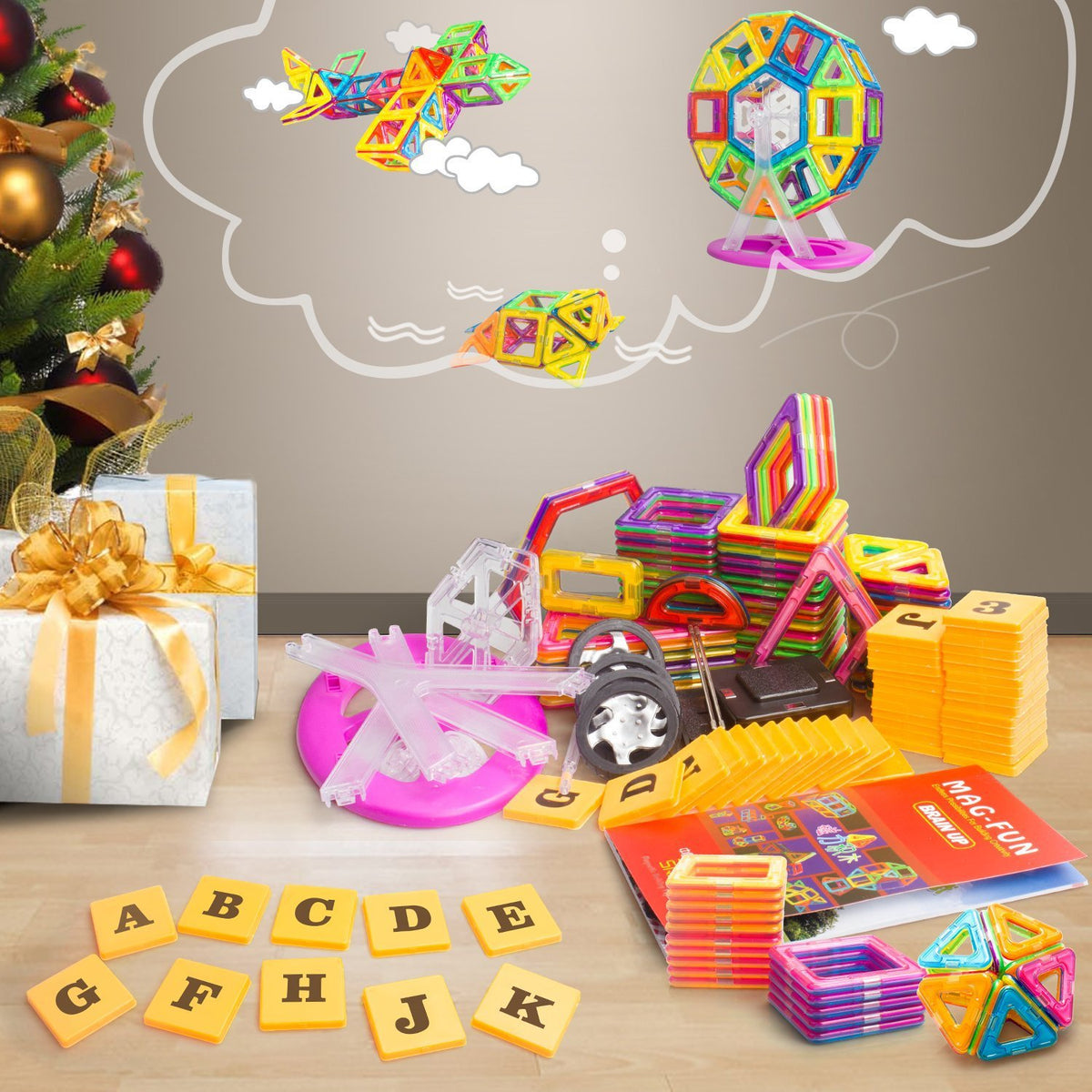 Mini Magnetic Building Pieces - Pipkin & Puddle: Dreamland