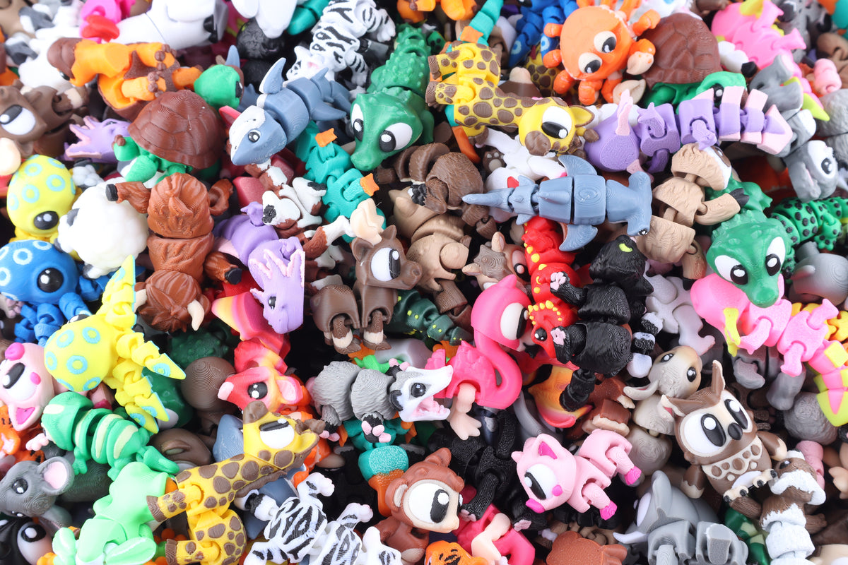 Mini Fidget Creature Packs by Crafts 3D, image 1 of 10