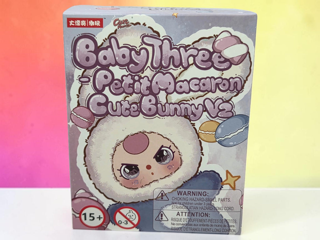 Baby Three Petit Macaron Cute Bunny Plush Toy — product photo 2 of 3