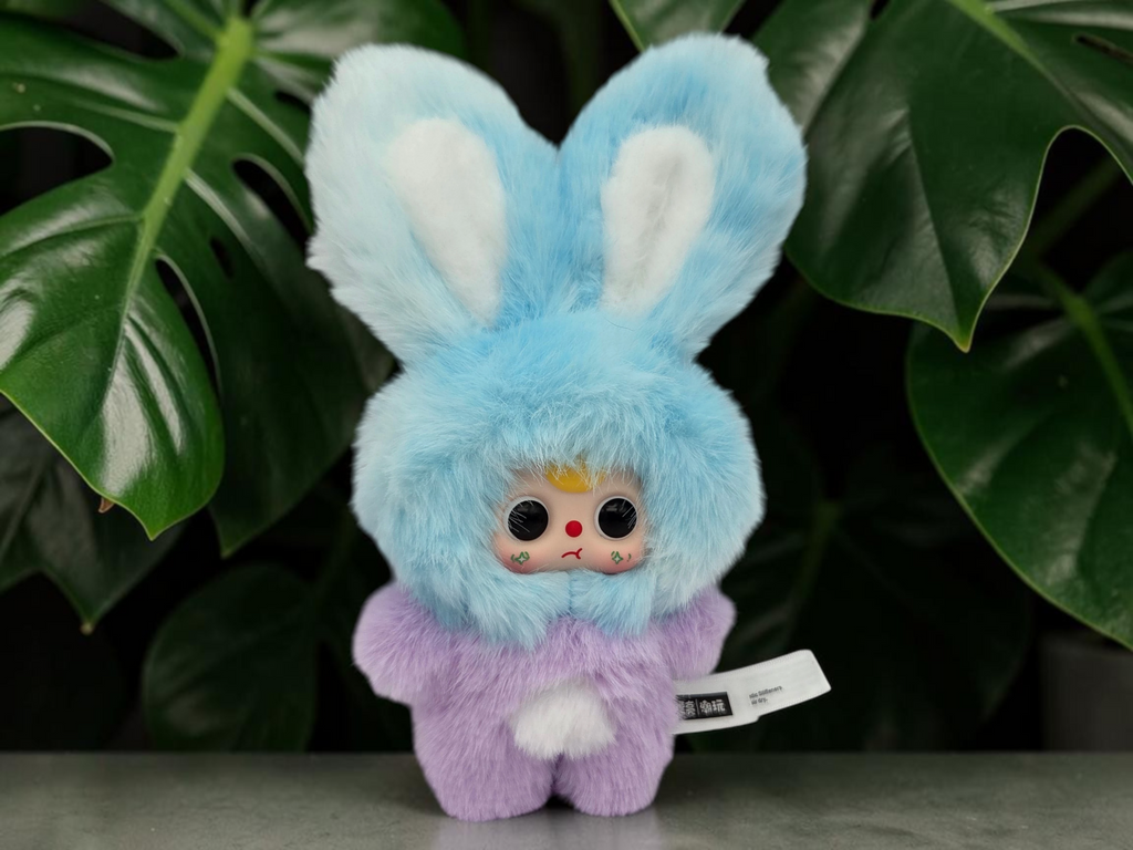 BB3 Petit Macaron Cute Bunny Plush — Ink Blue — product photo 1 of 3