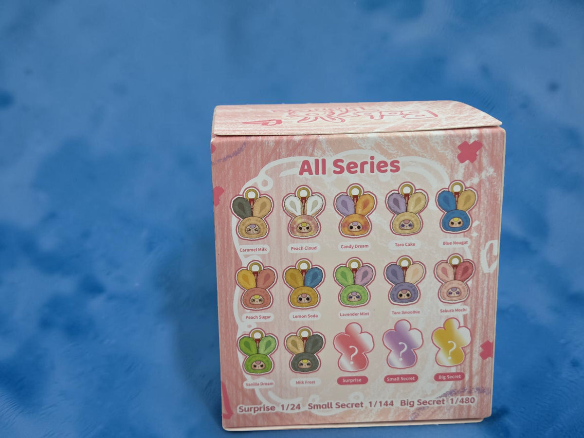 Baby Three Petit Macaron Cute Bunny Head v2 Plush — Vanilla Dream — product photo 3 of 3