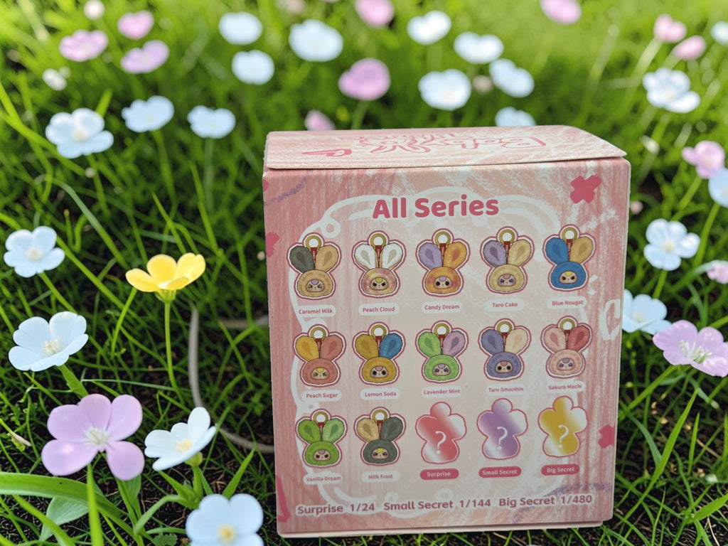Baby Three Petit Macaron Cute Bunny Head v2 Plush — Lemon Soda — product photo 3 of 3