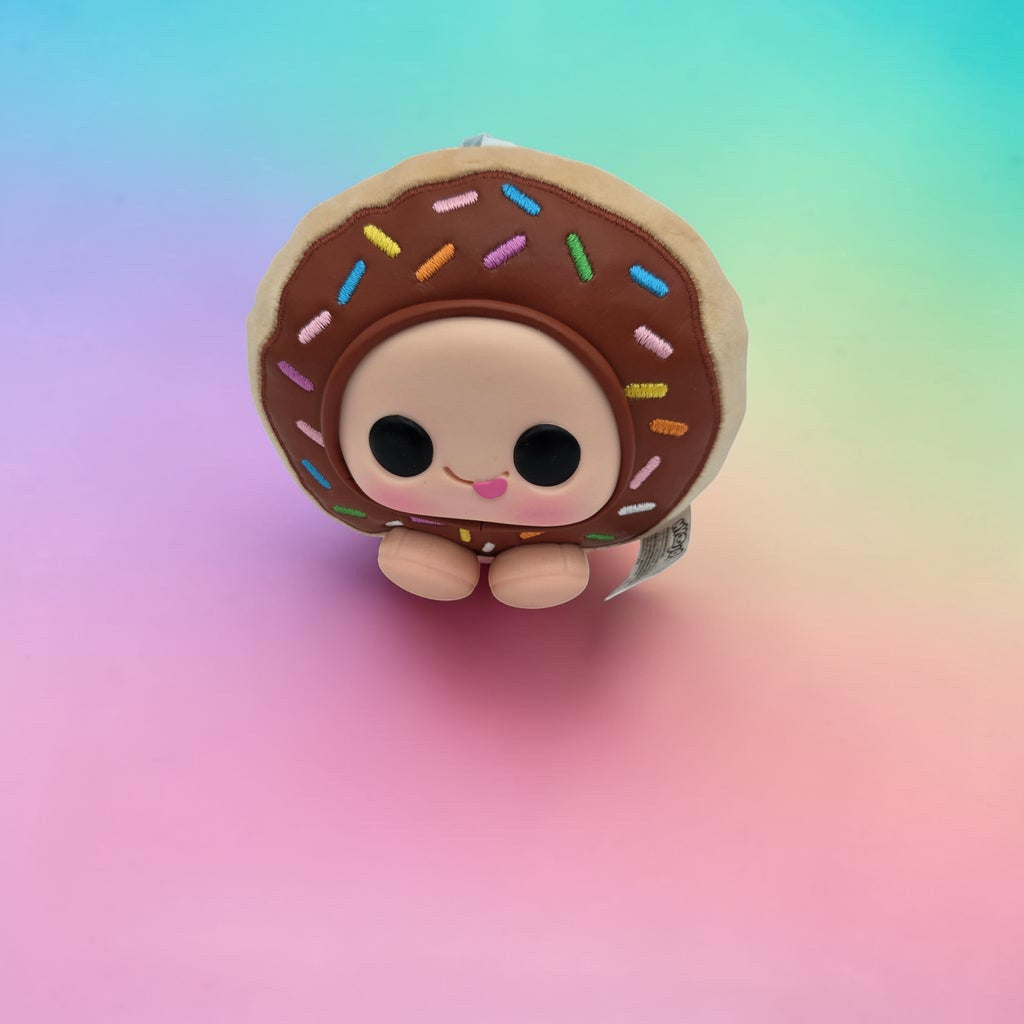 Krispy Kreme Doughnut Collectible Plush Toy Chocolate Frosted — product photo 3 of 3