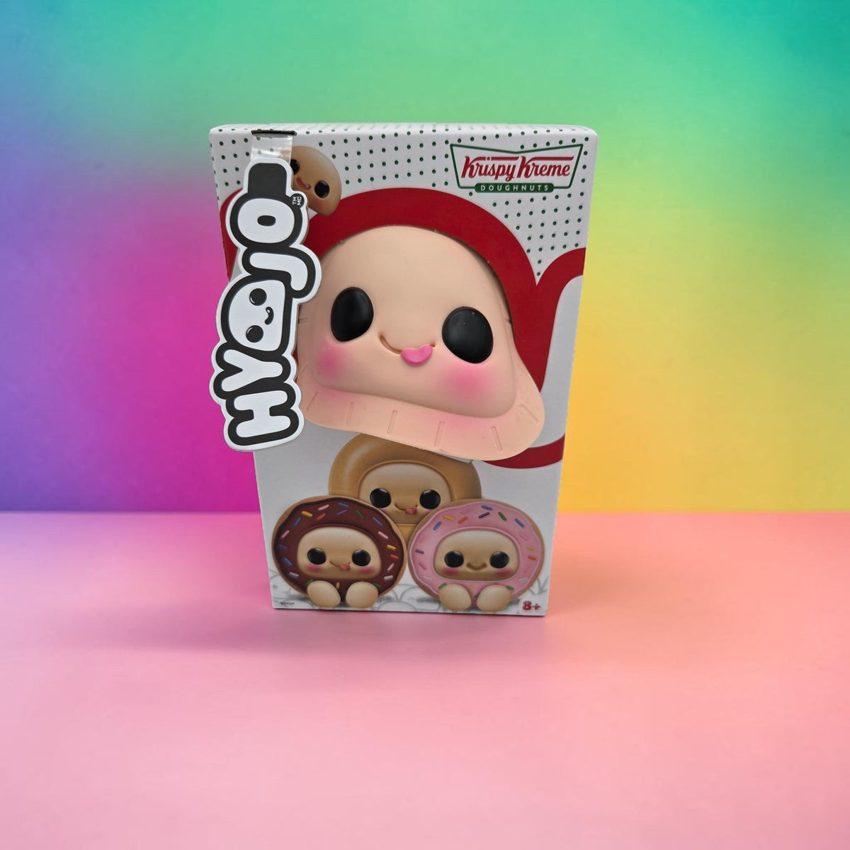 Krispy Kreme Doughnut Collectible Plush Toy Chocolate Frosted — product photo 2 of 3