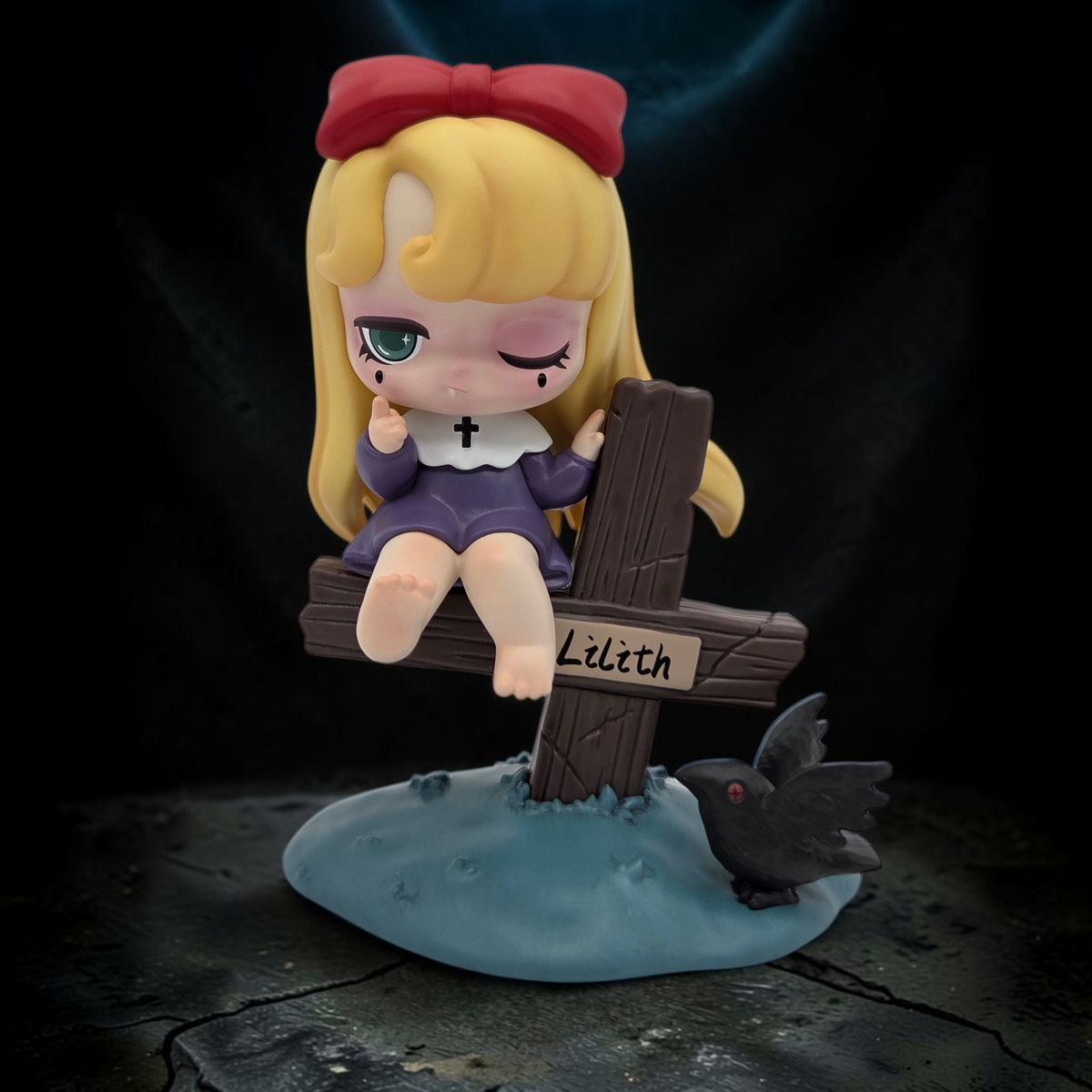 52TOYS Lilith Nocturnal Shroud Collectible Plush — product photo 7 of 8
