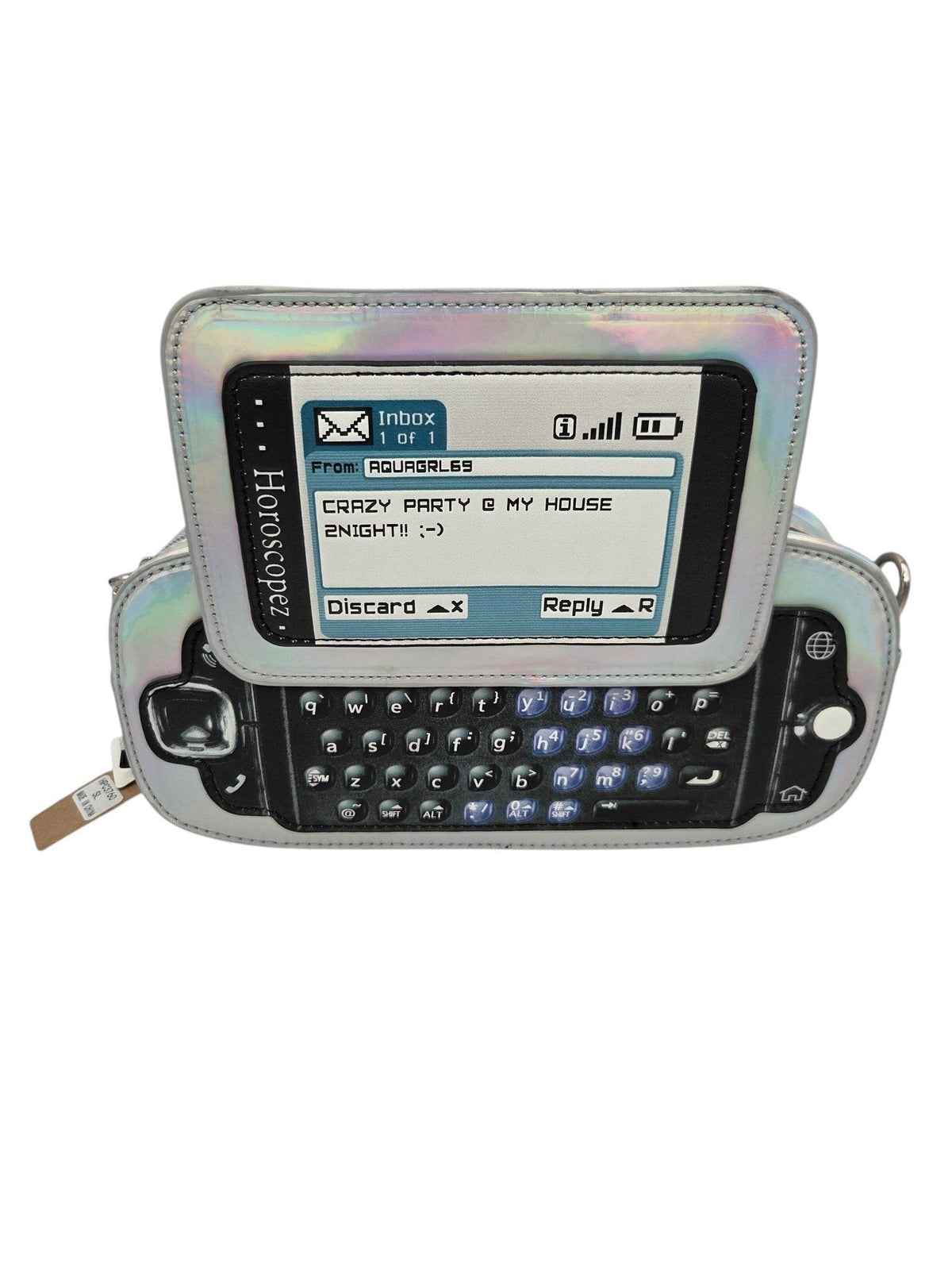 Novelty Retro Mobile Phone Shaped Crossbody Handbag — product photo 1 of 2