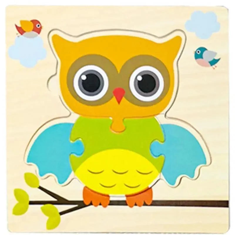 Animals & Vehicles Wooden Puzzle
