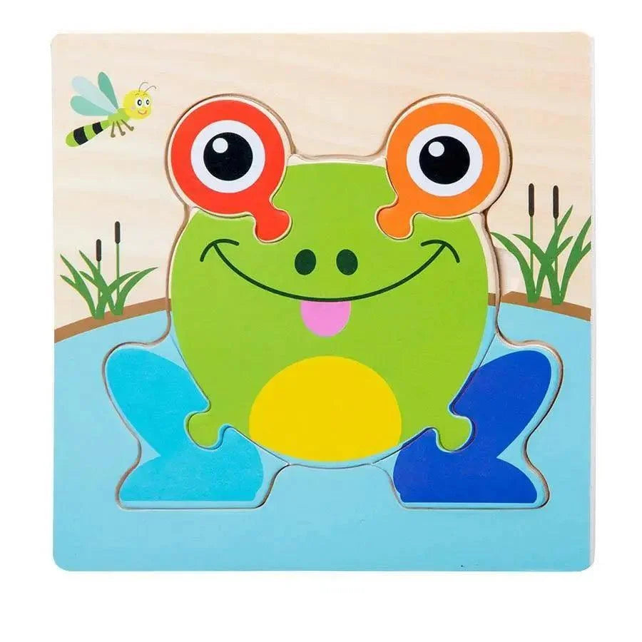 Animals & Vehicles Wooden Puzzle