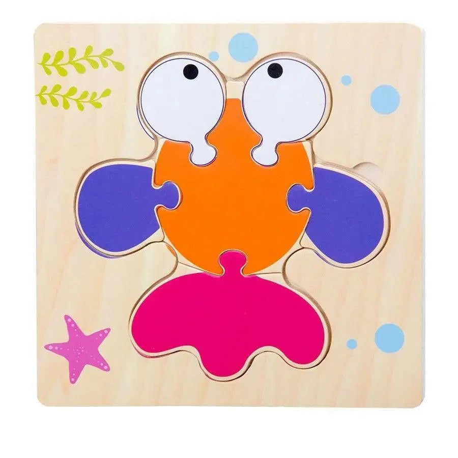 Animals & Vehicles Wooden Puzzle