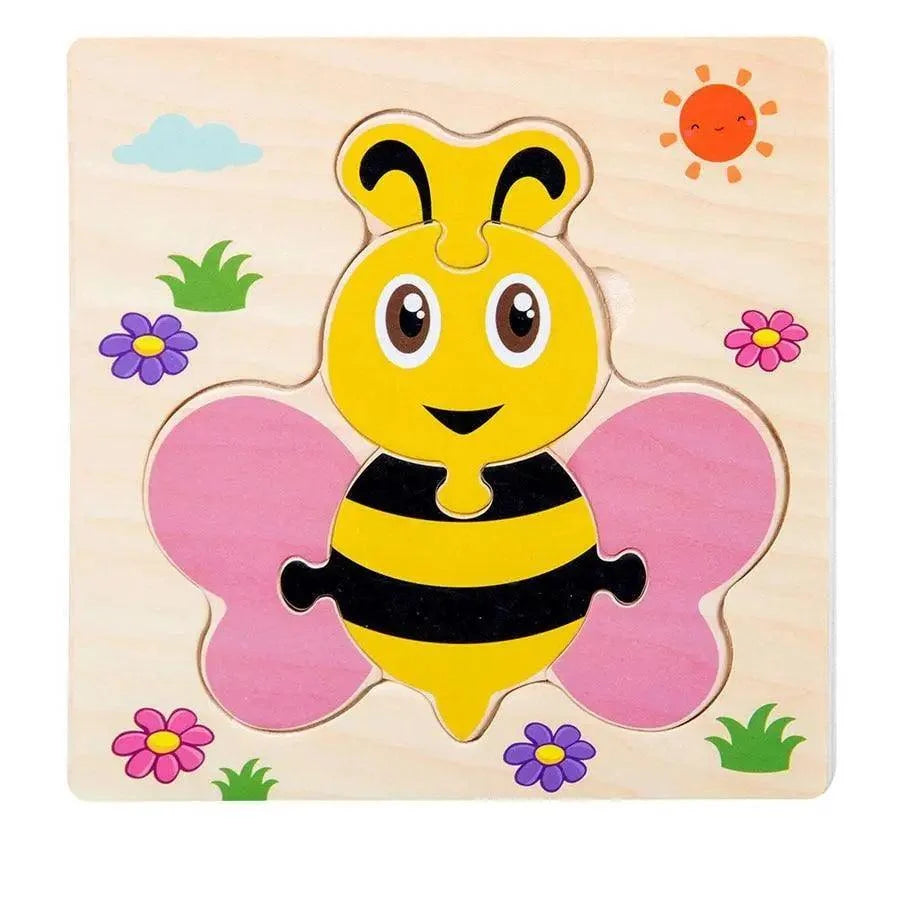 Animals & Vehicles Wooden Puzzle