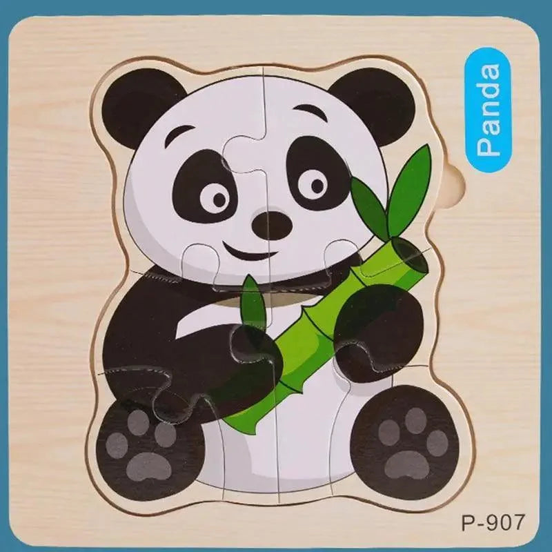 Animals & Vehicles Wooden Puzzle
