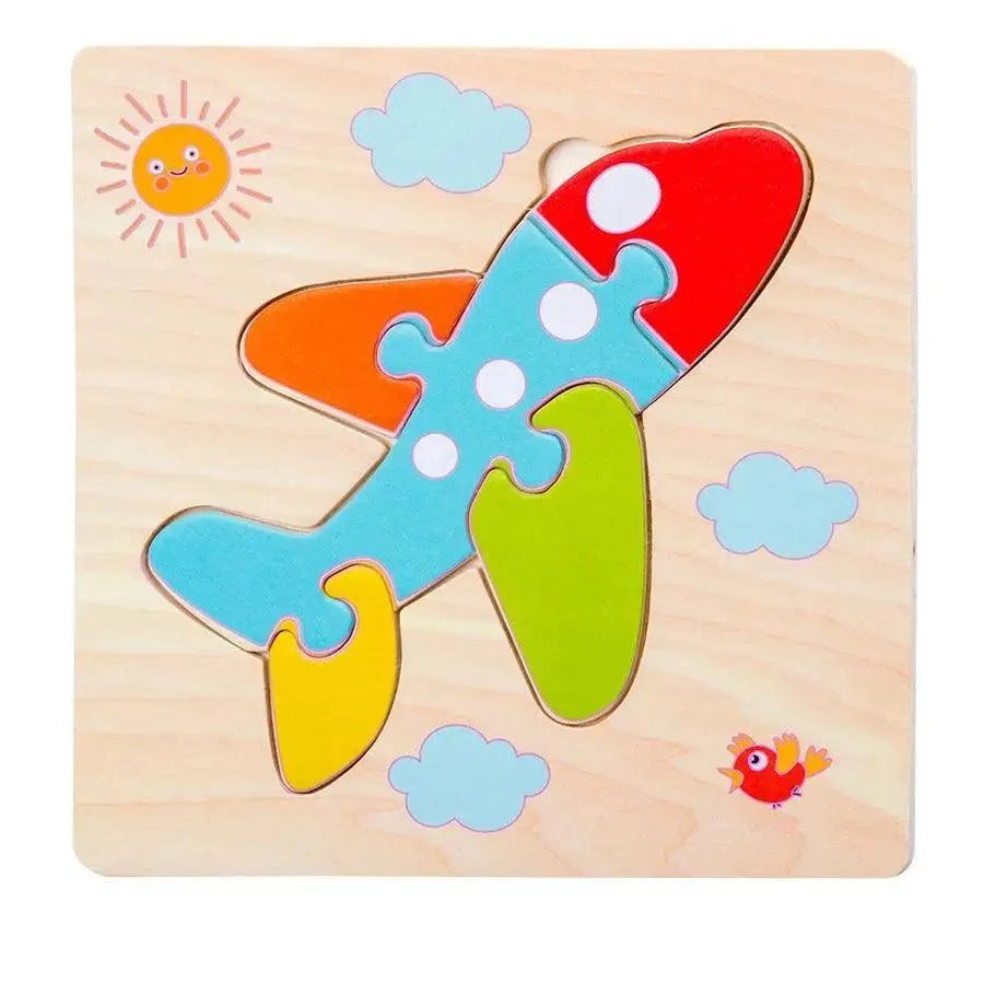 Animals & Vehicles Wooden Puzzle