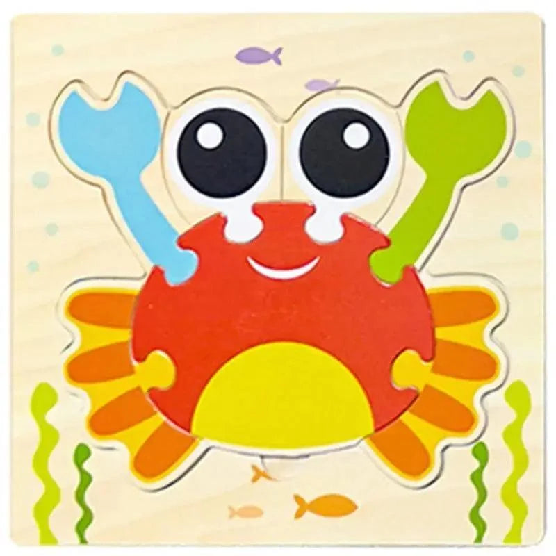 Animals & Vehicles Wooden Puzzle