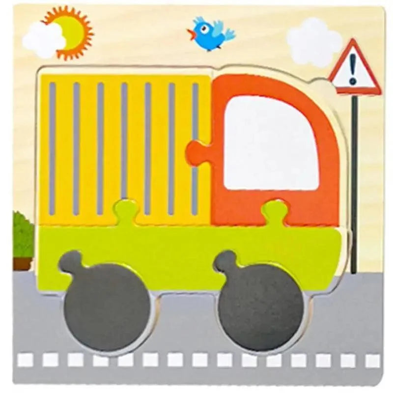 Animals & Vehicles Wooden Puzzle