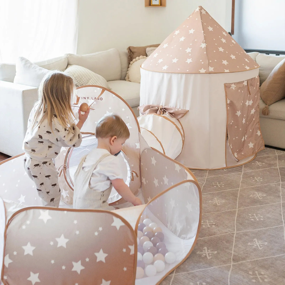 Tiny Land Compact Adventure 3-in-1 Play Tunnel (No Balls) — product image 3 of 27